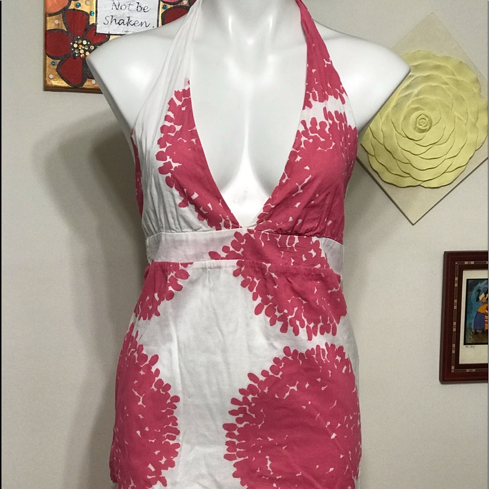 Virginia Johnson MAXI dress(SP) pink /white
